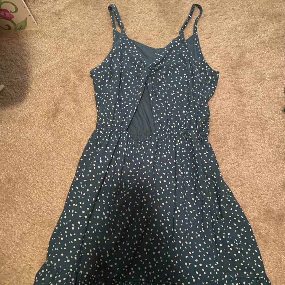 Green dress